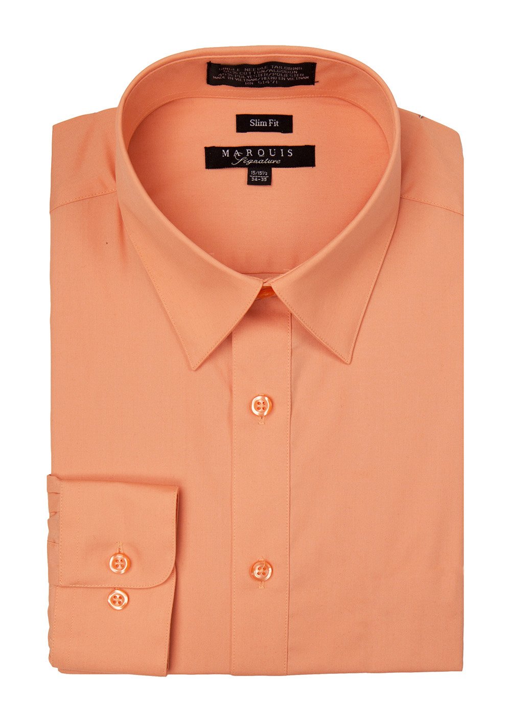 Apricot Slim Fit Dress Shirt Roma Menswear Apricot Slim Fit Dress Shirt Roma Menswear
