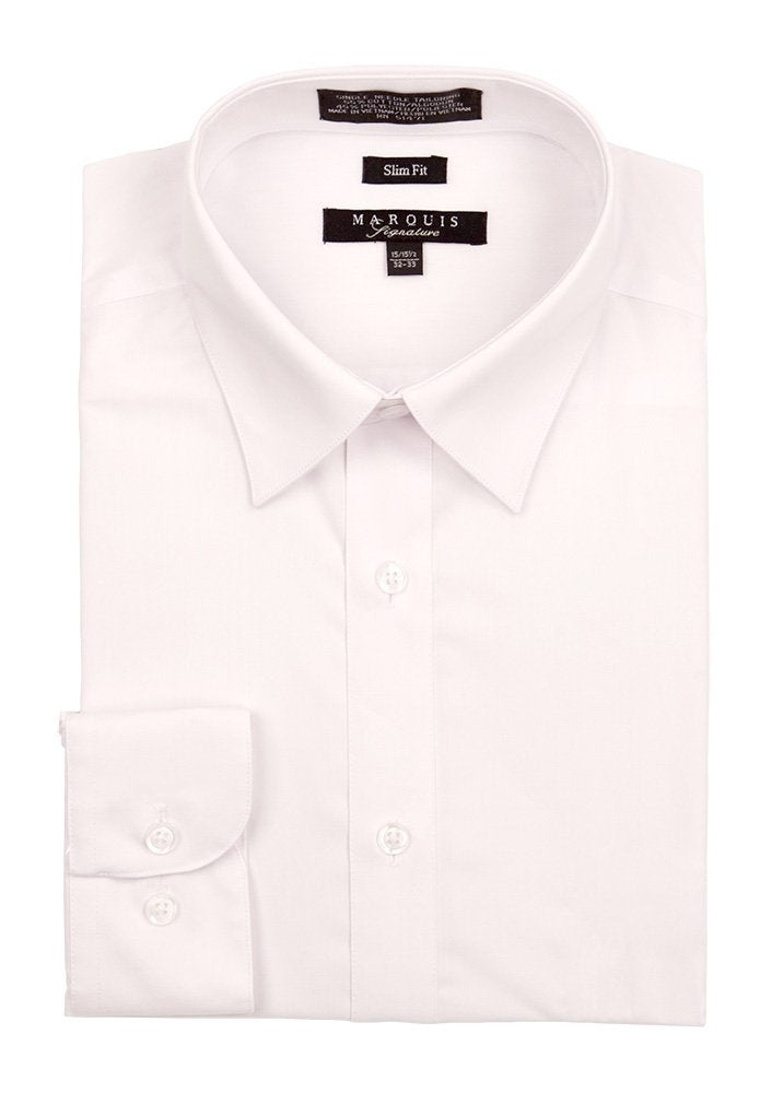 White Slim Fit Dress Shirt
