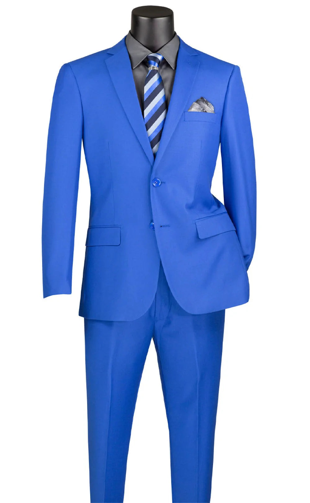 Royal Blue Slim Fit Suit