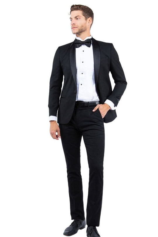 Black Slim Fit Tuxedo