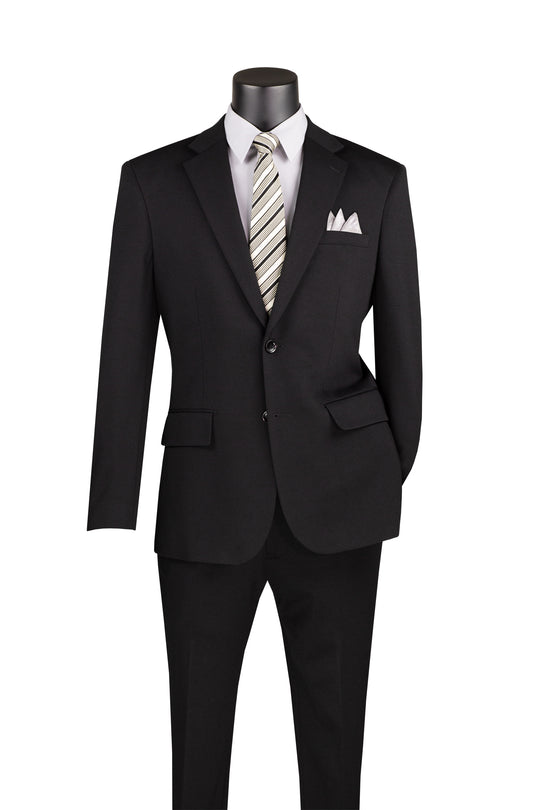 Black Slim Fit Suit